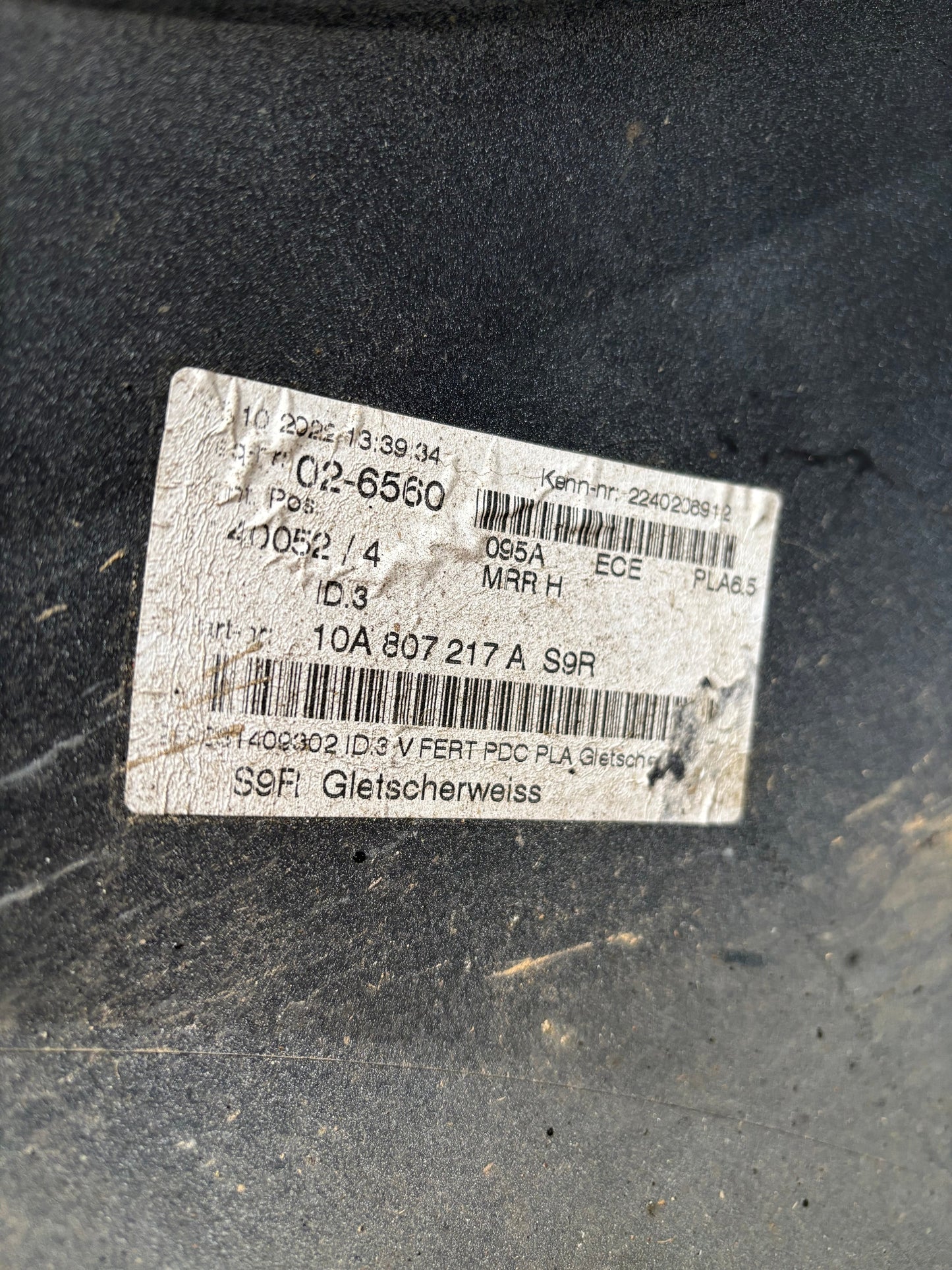 Pare Choc avant Volkswagen ID 3