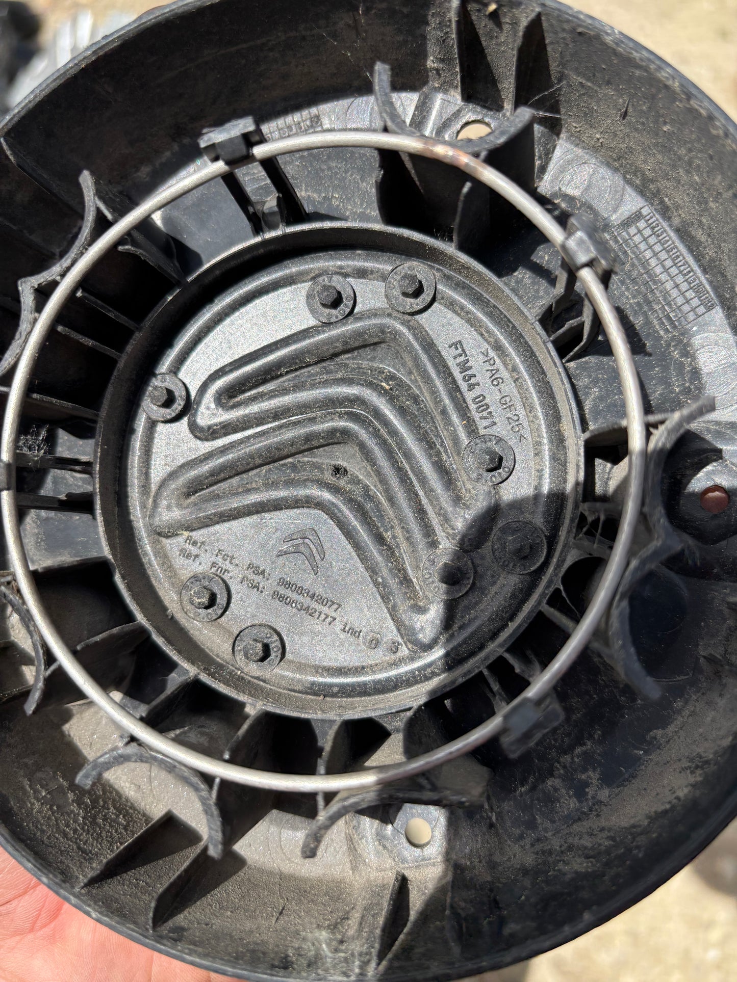 Cache d’enjoliveur Citroën