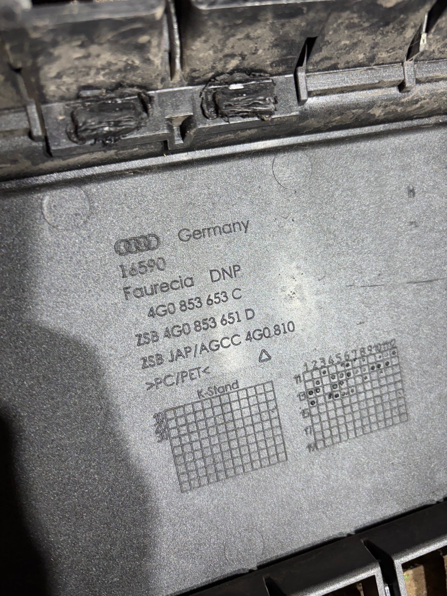 Calandre Audi A6 / 4G0853653