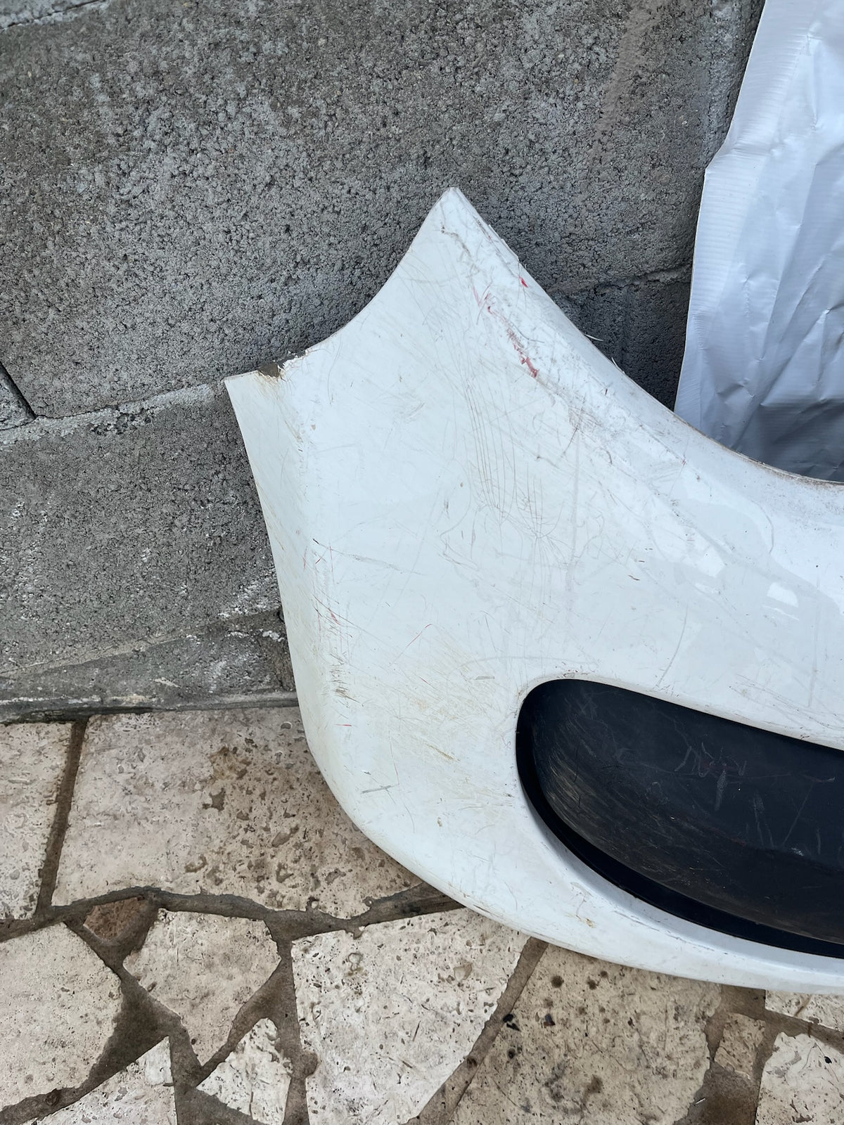 Pare choc avant Citroën C1 Blanc