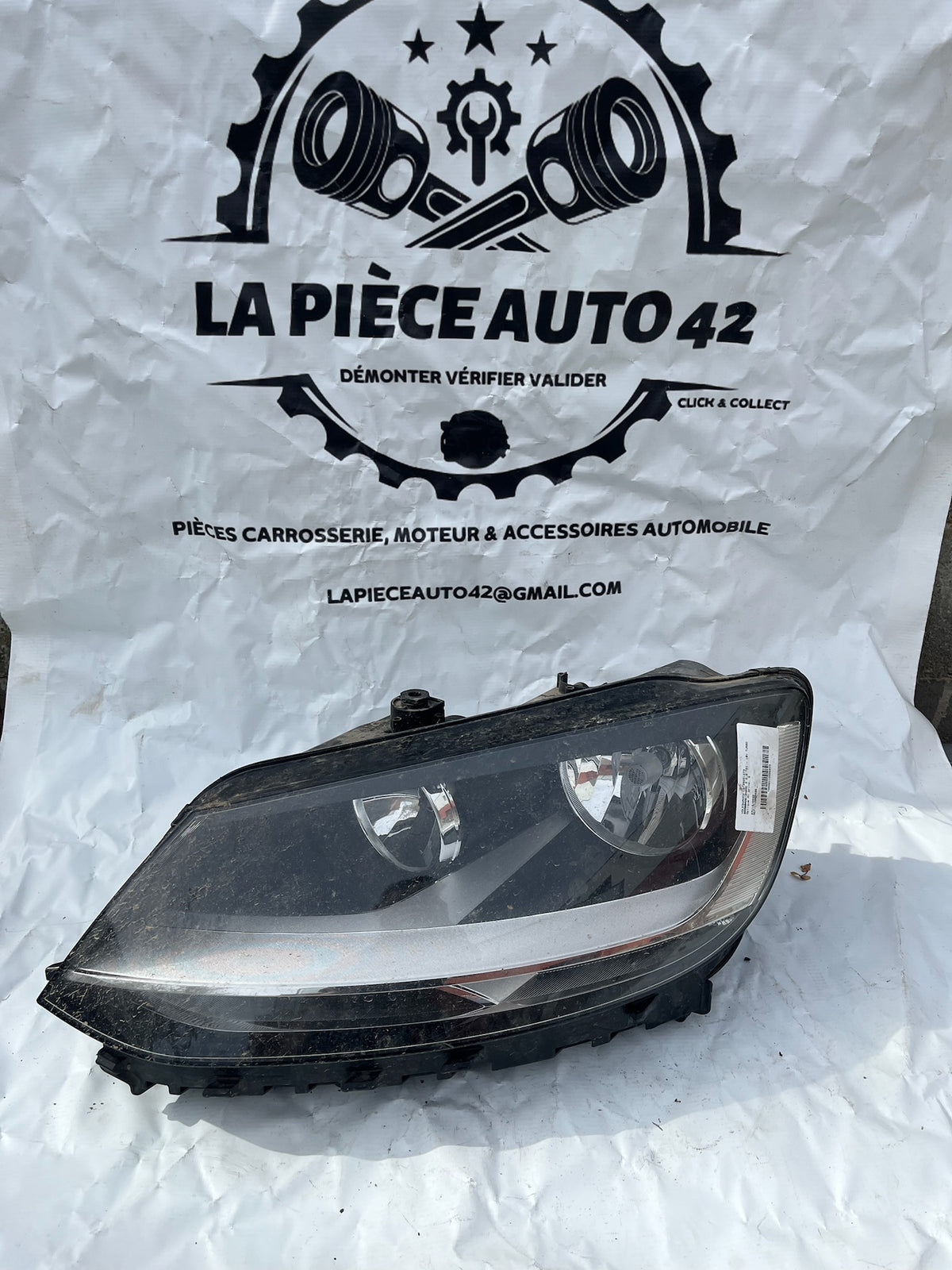 Phare avant gauche Volkswagen Sharan 7N