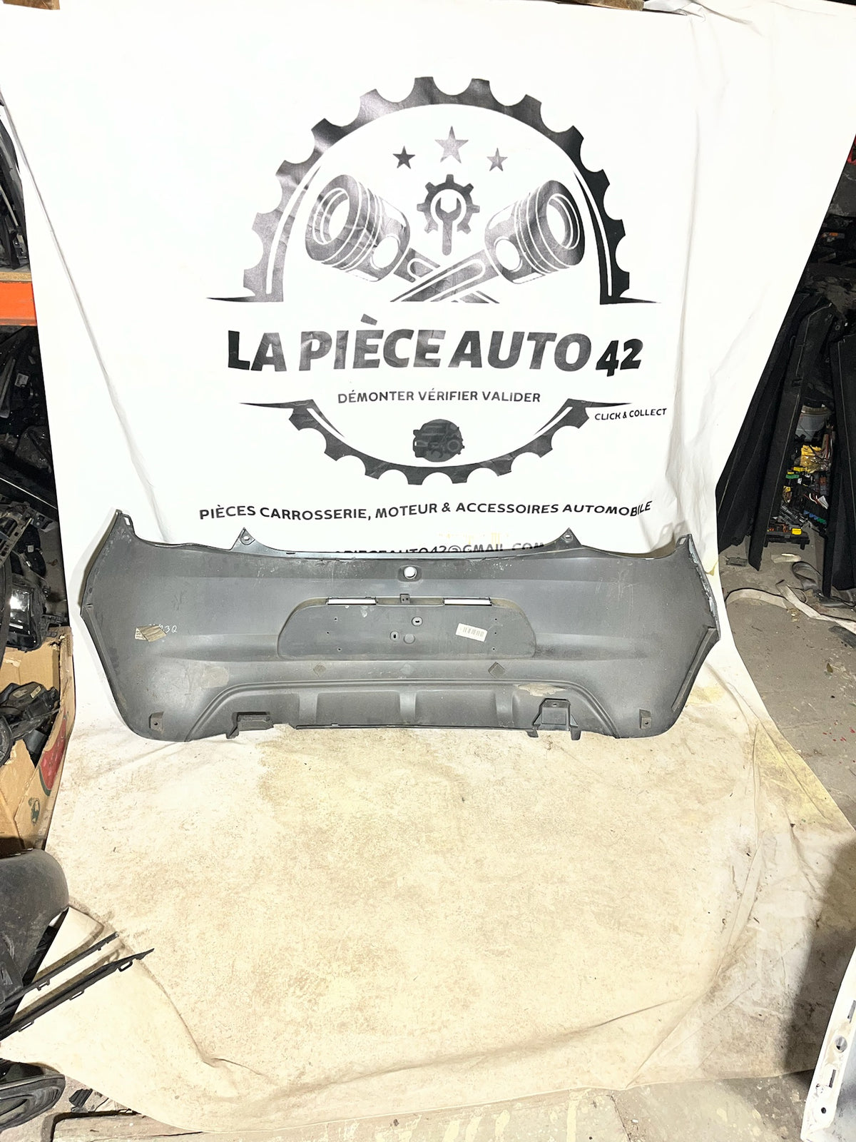 Pare choc arrière Peugeot 108 Bleu nuit