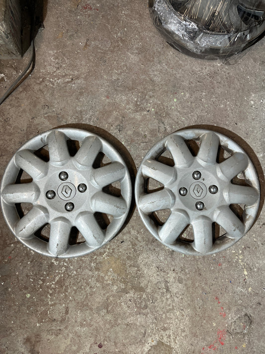 Enjoliveurs Renault 15 pouces