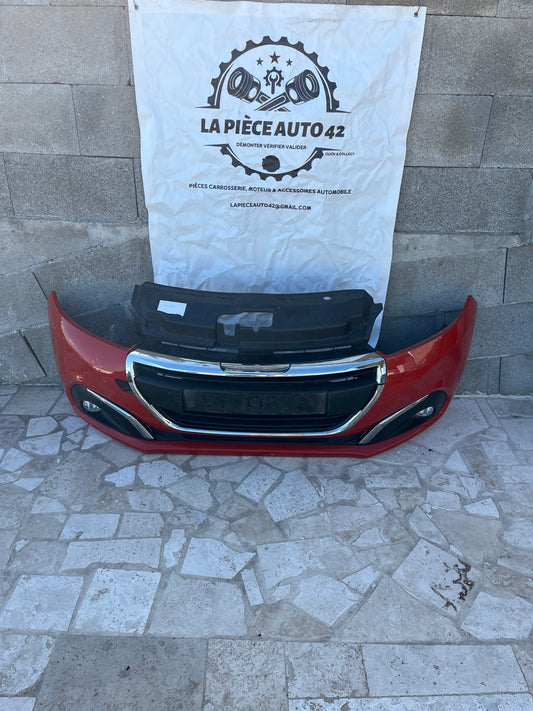 Pare choc AV orange  9810513777 Peugeot 208 Phase 2