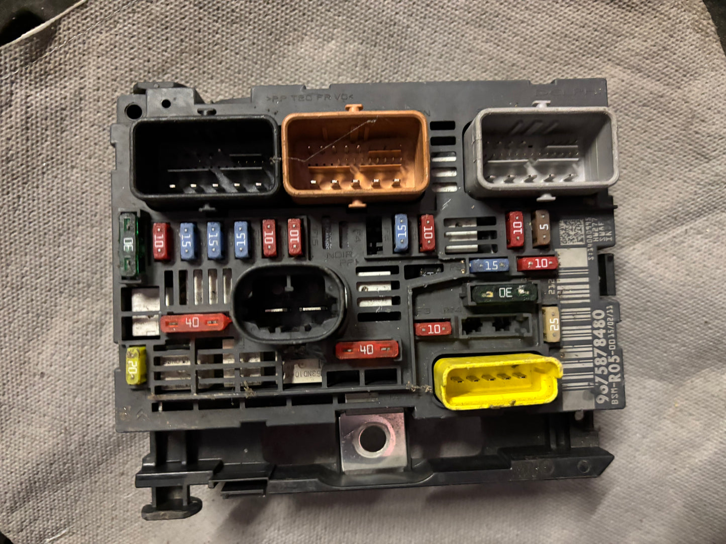 BSM R05 9675878480 Berlingo Partner 3008 I 308 t7 C4 phase 2