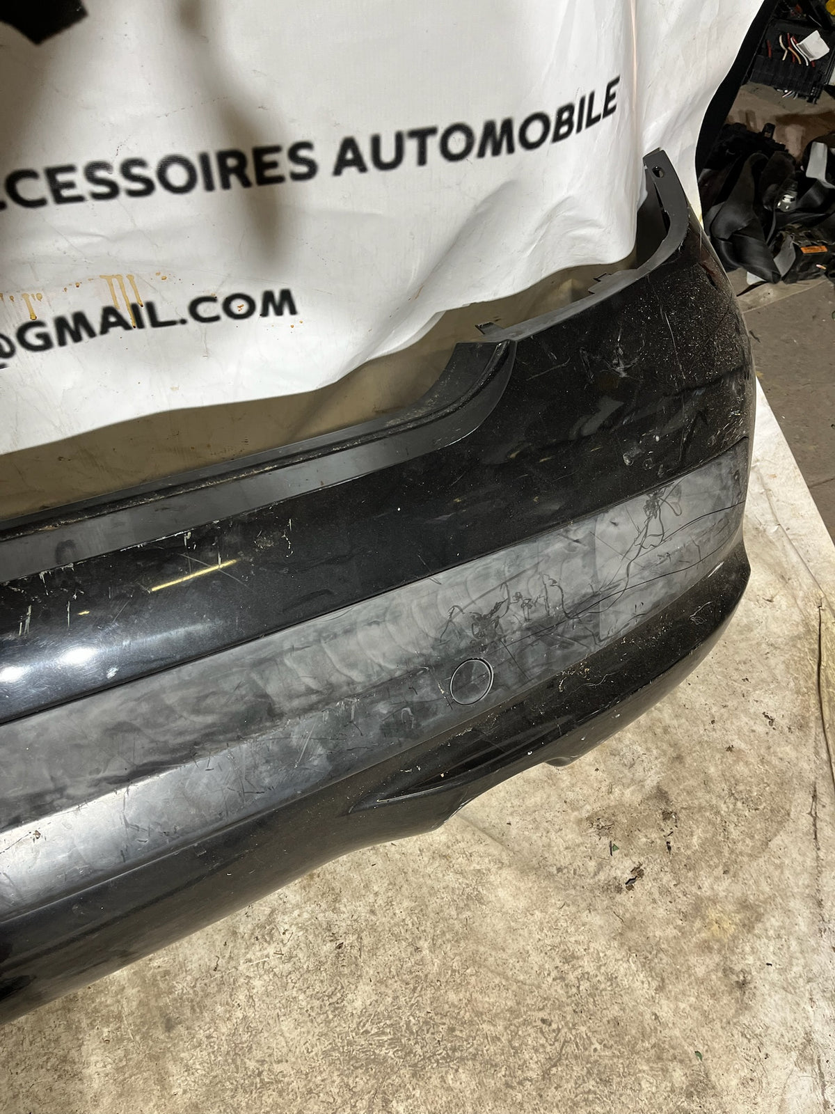 Pare choc arrière Peugeot 207 noir