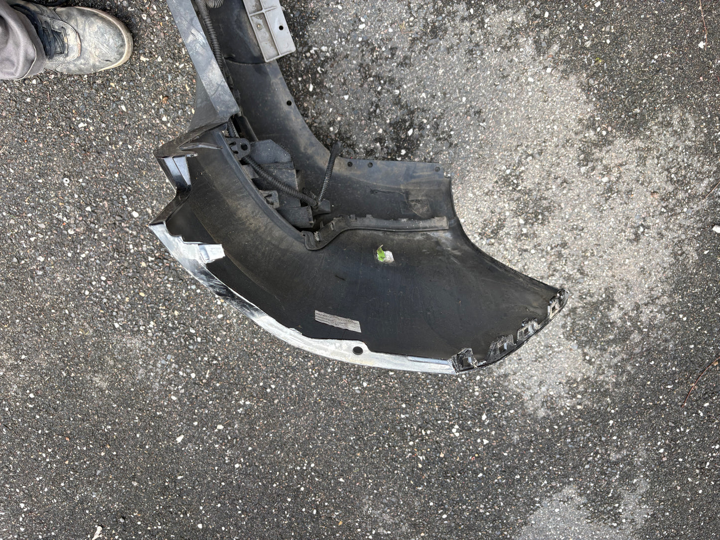 Pare choc arrière Peugeot 3008 1