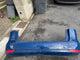 Pare Choc arrière bleu Volkswagen Touran 1T0