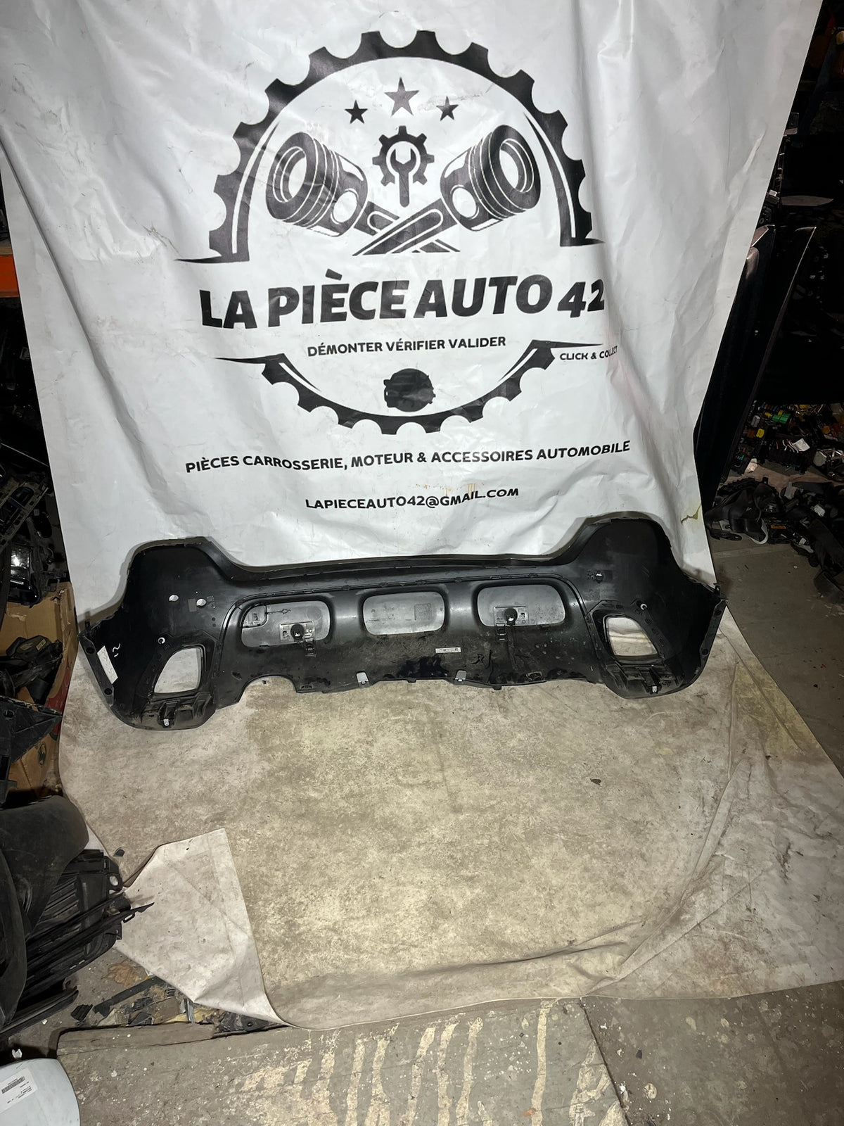 Pare choc arrière Citroën C3 Aircross + Emplacement Radar