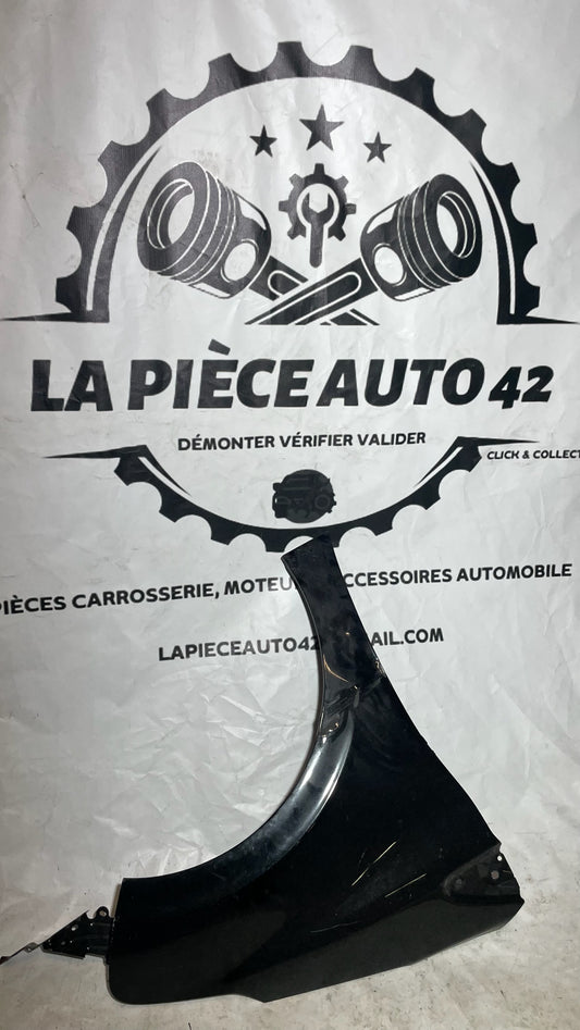 Aile avant droite Peugeot 208 noir