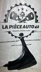 Aile avant droite Peugeot 208 noir