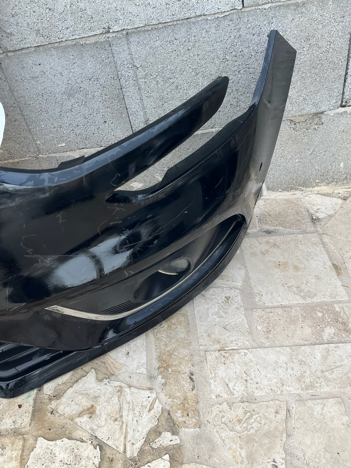 Pare choc avant Renault Megane 4 noir