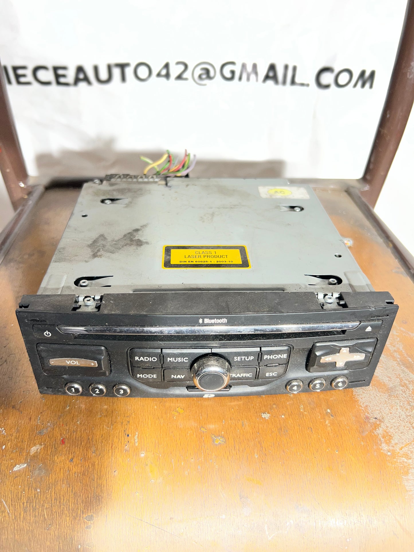 Autoradio Peugeot Citroën RNEG