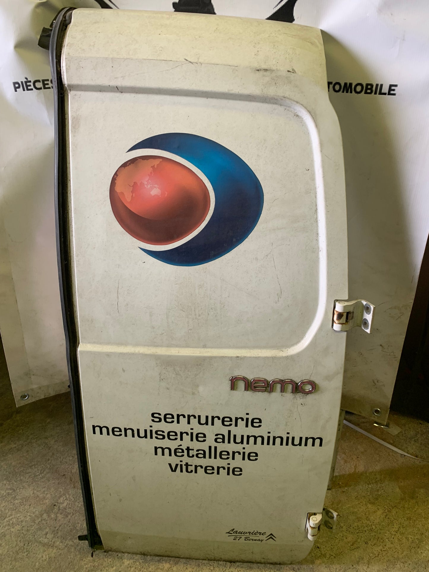 Portière arrière droit Citroen Nemo