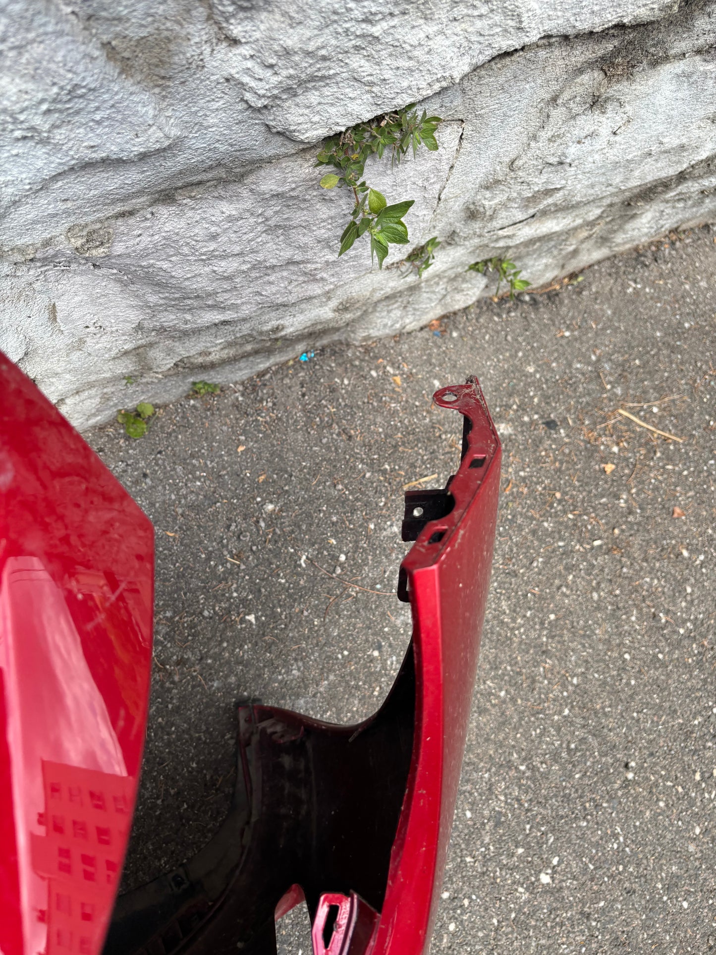 Pare choc avant Volkswagen ID.3 rouge