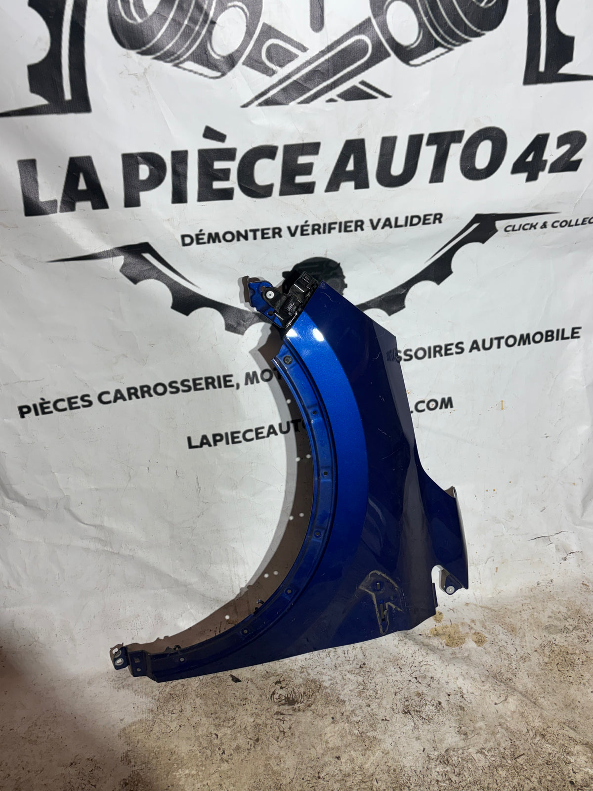 Aile avant gauche Renault Captur 2 Bleu