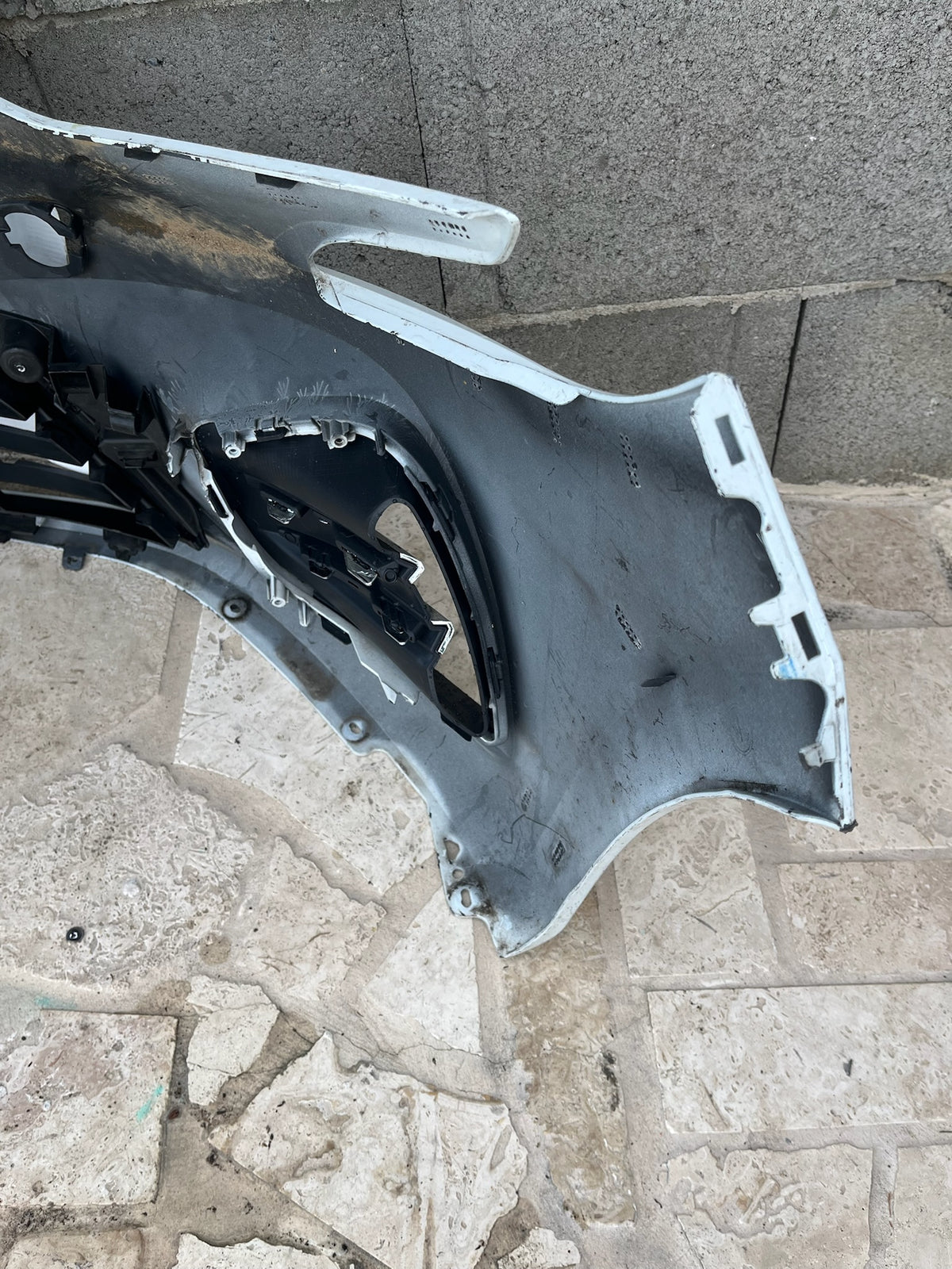 Pare choc avant Renault Clio 5 phase 1 Blanc