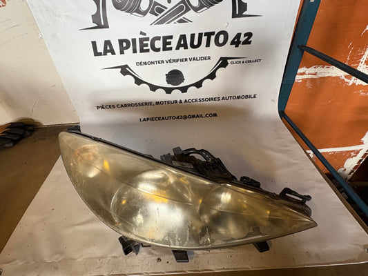 Phare avant droit Peugeot 207