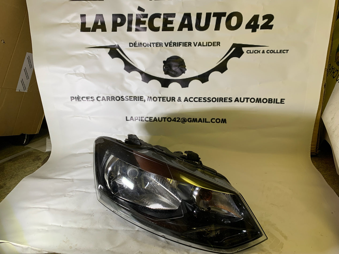 Phare avant droit VOLKSWAGEN POLO V phase 1