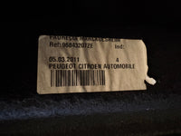 Plage arrière Peugeot 3008 1