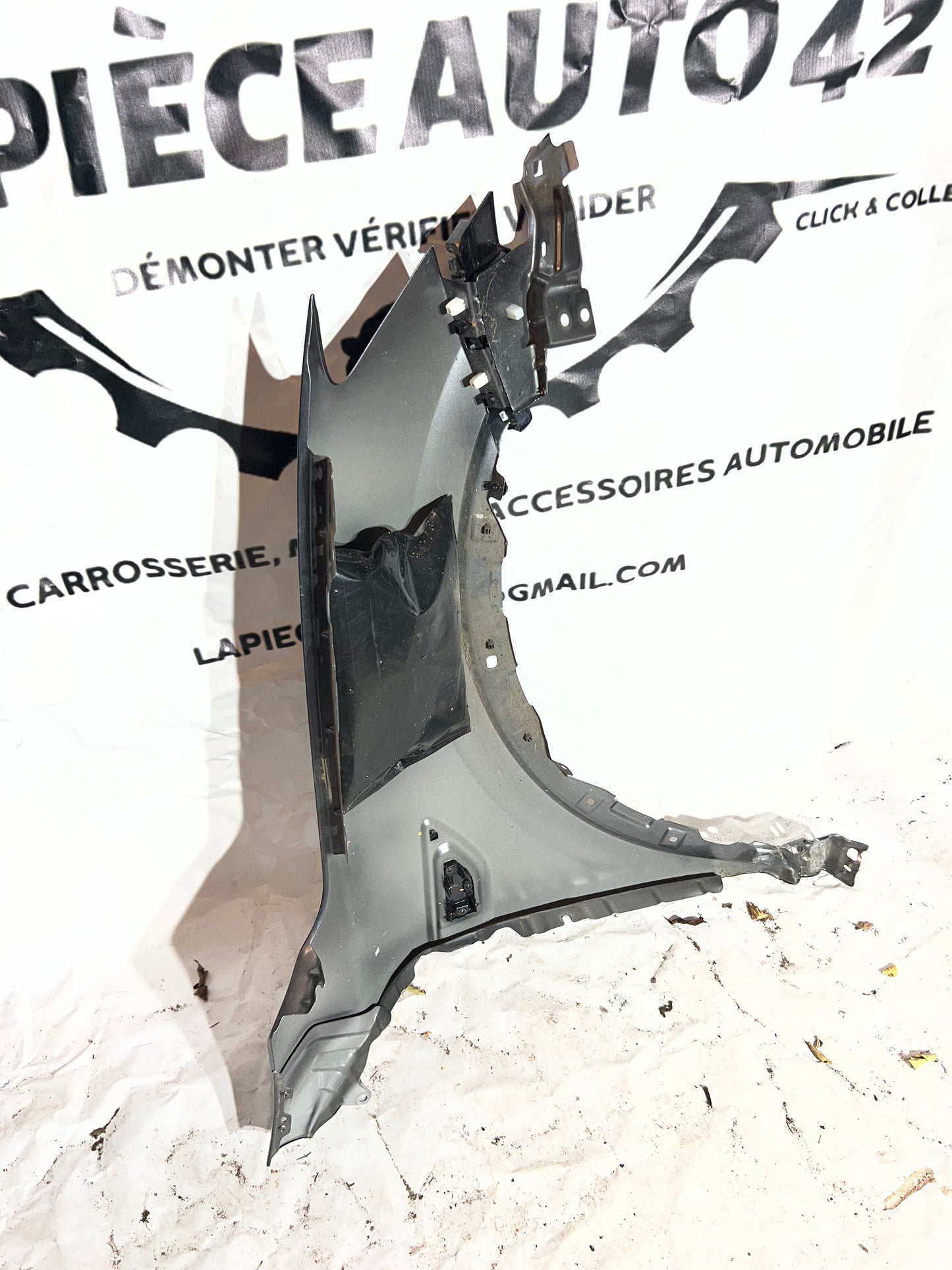 Aile avant gauche Renault Arkana gris