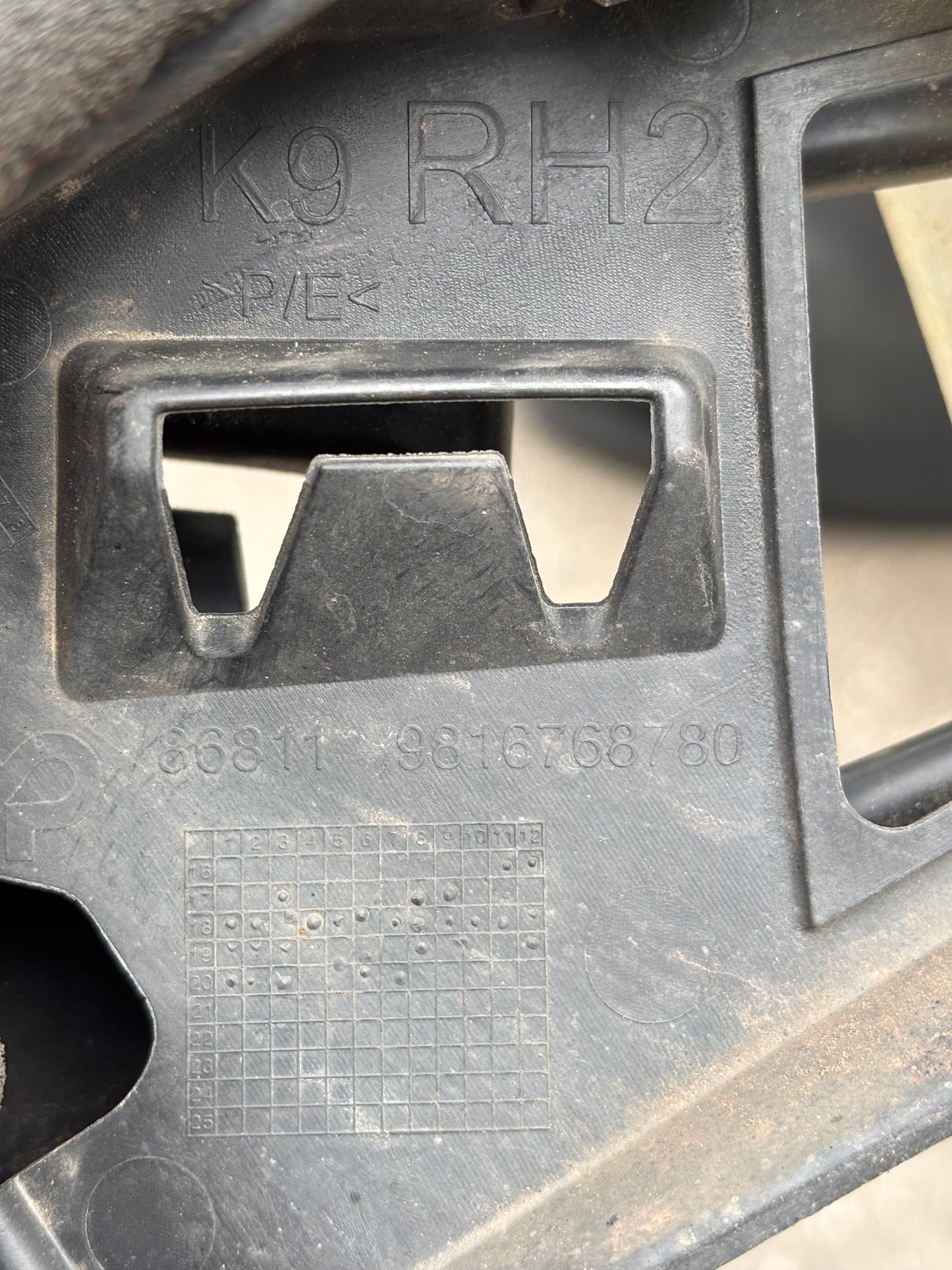 Pare choc avant Citroën Berlingo K9