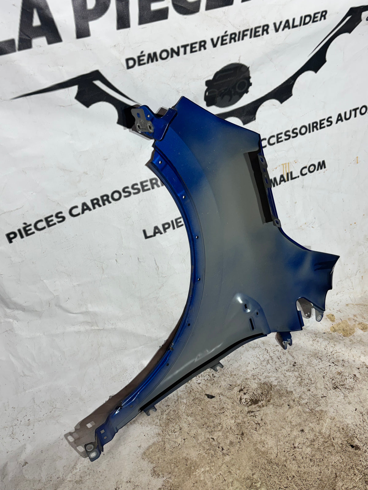 Aile avant droit Renault Captur 2 Bleu