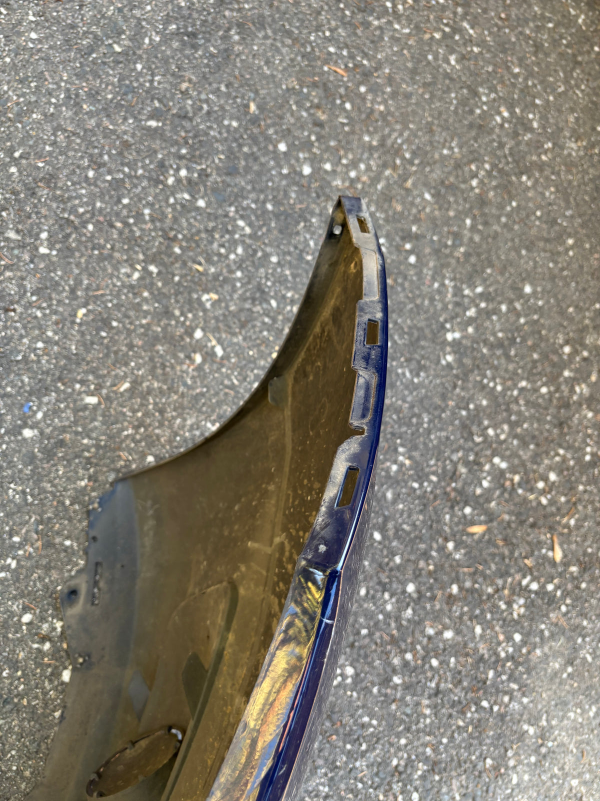 Pare choc avant Dacia Sandero 2 phase 1 Bleu