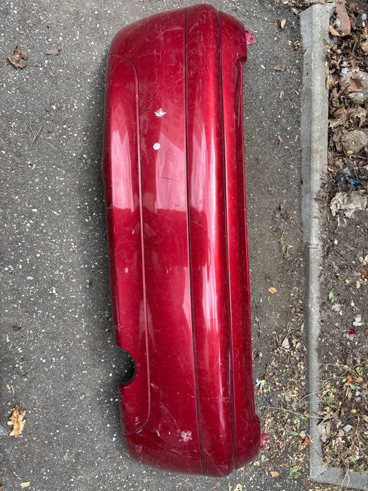 Pare choc arrière Citroën C3 1 rouge