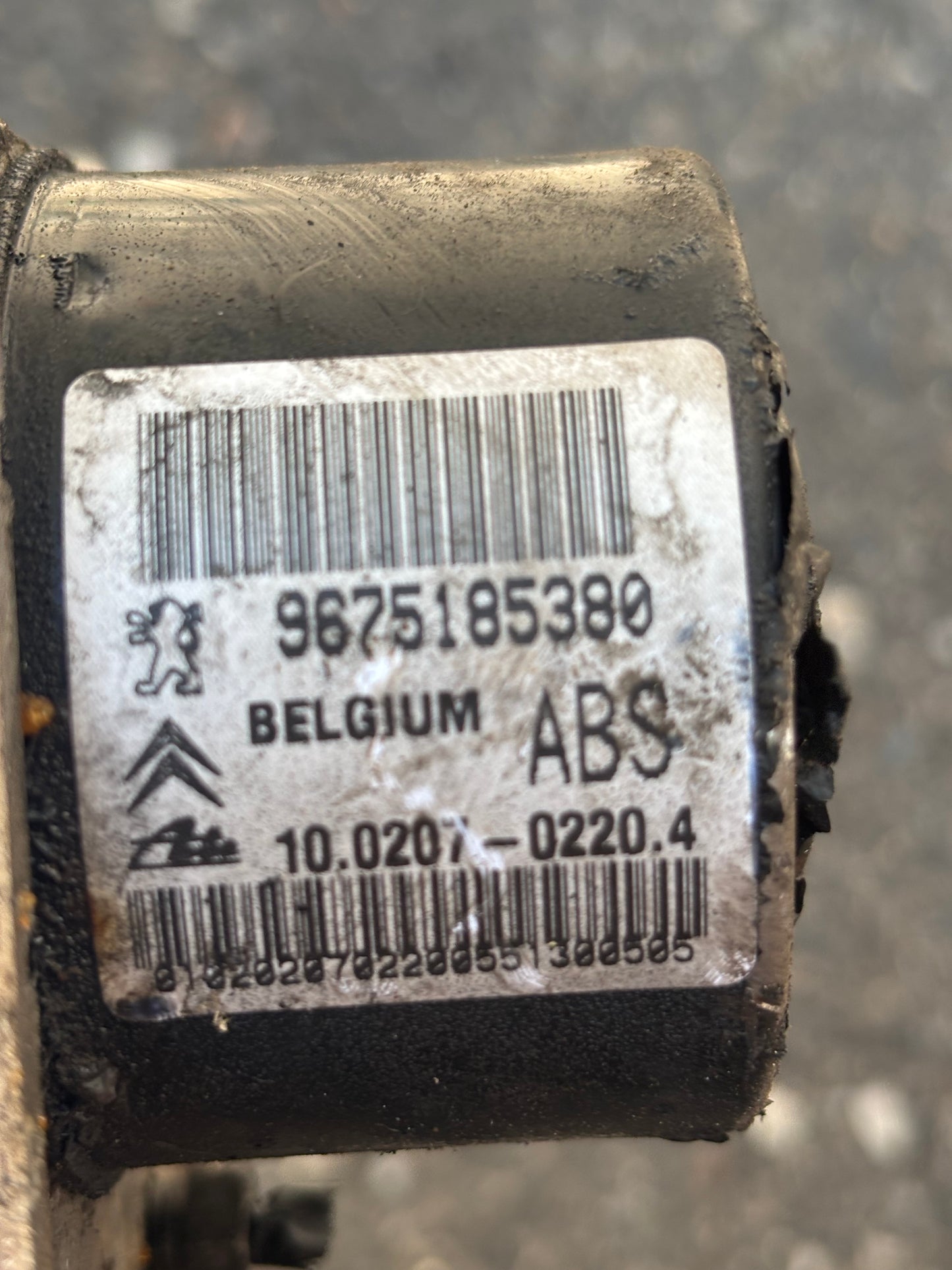 Bloc ABS Peugeot 206