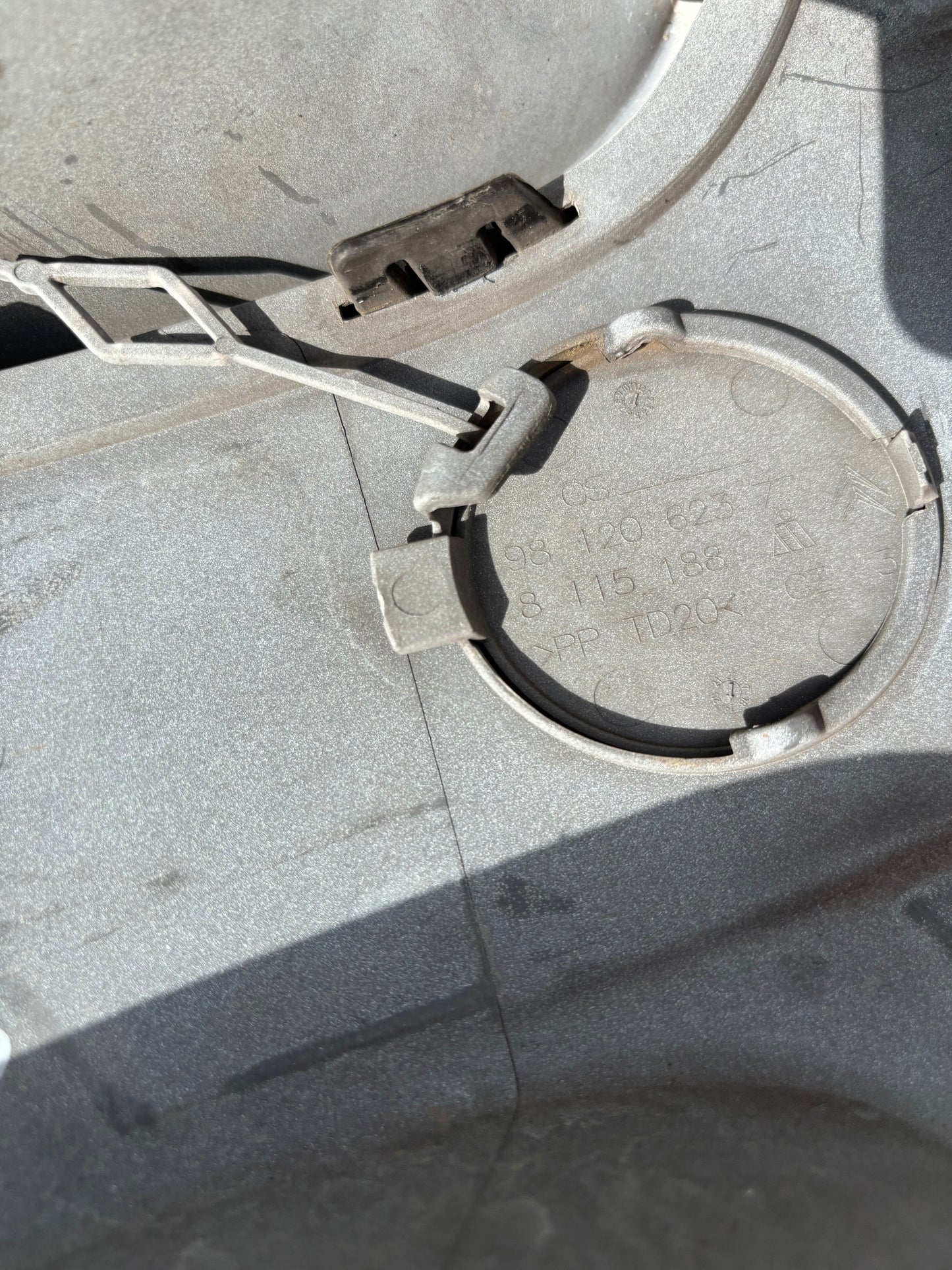 Pare choc avant Citroën C3 3 Blanc