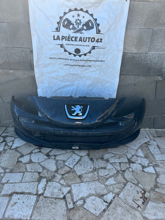 Pare choc AV noir 9686465577 Peugeot 206+