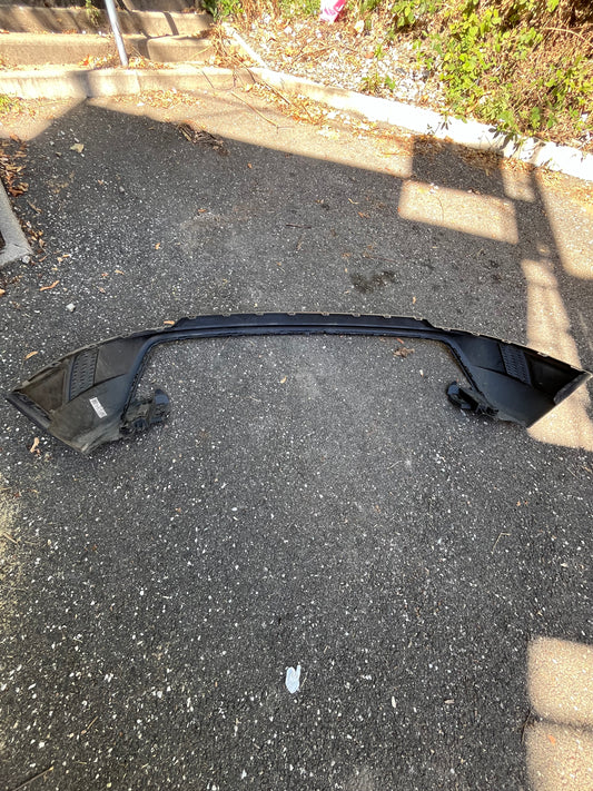 Haut de Pare choc Arrière noir 57A807521 Skoda Karoq
