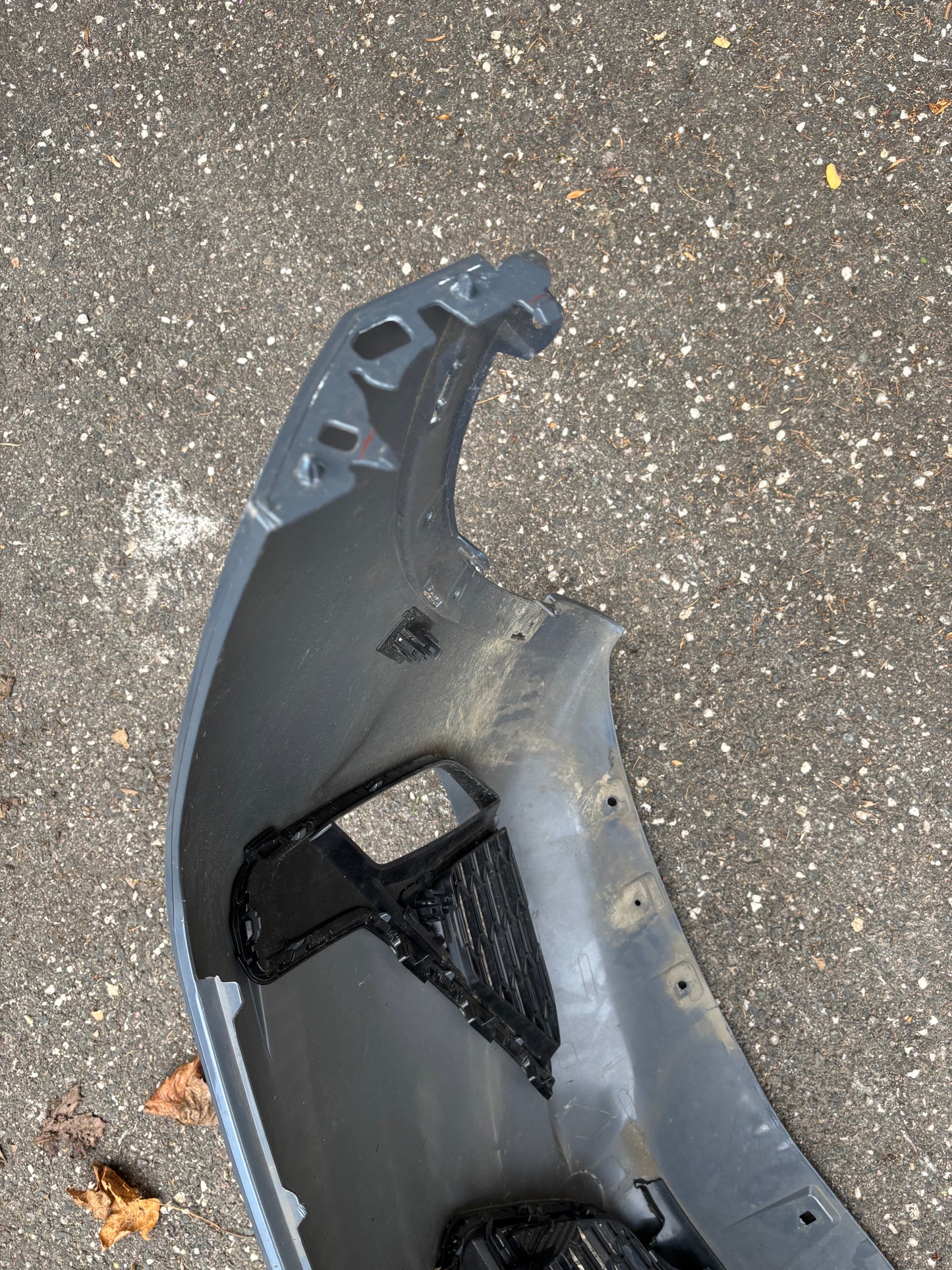 Pare choc avant BMW iX1 U11 gris