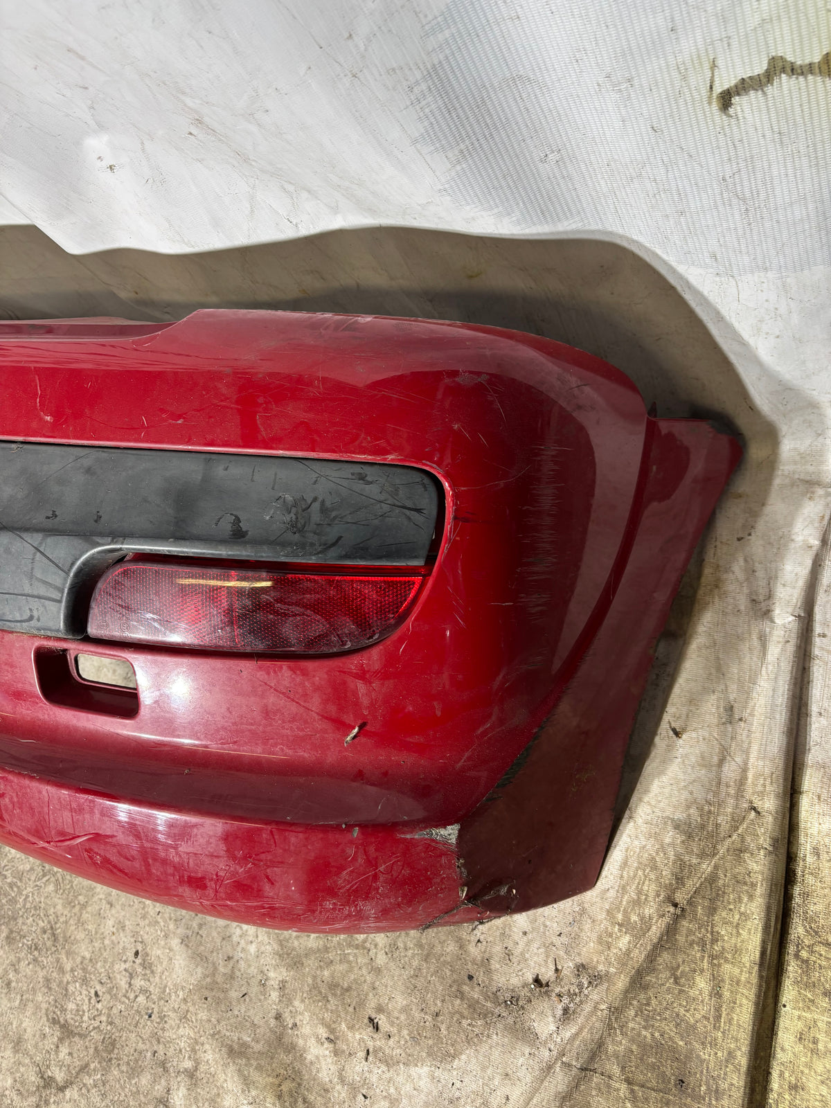 Pare choc arrière Peugeot 206 + rouge