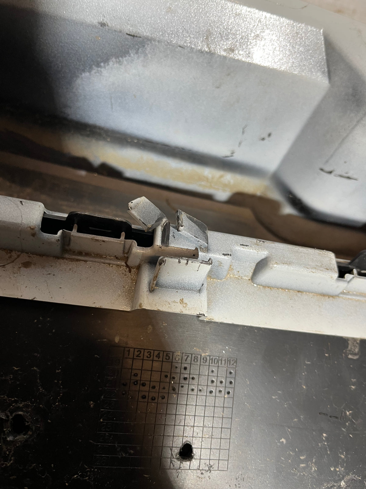 Pare choc arrière Dacia Sandero 3 blanc