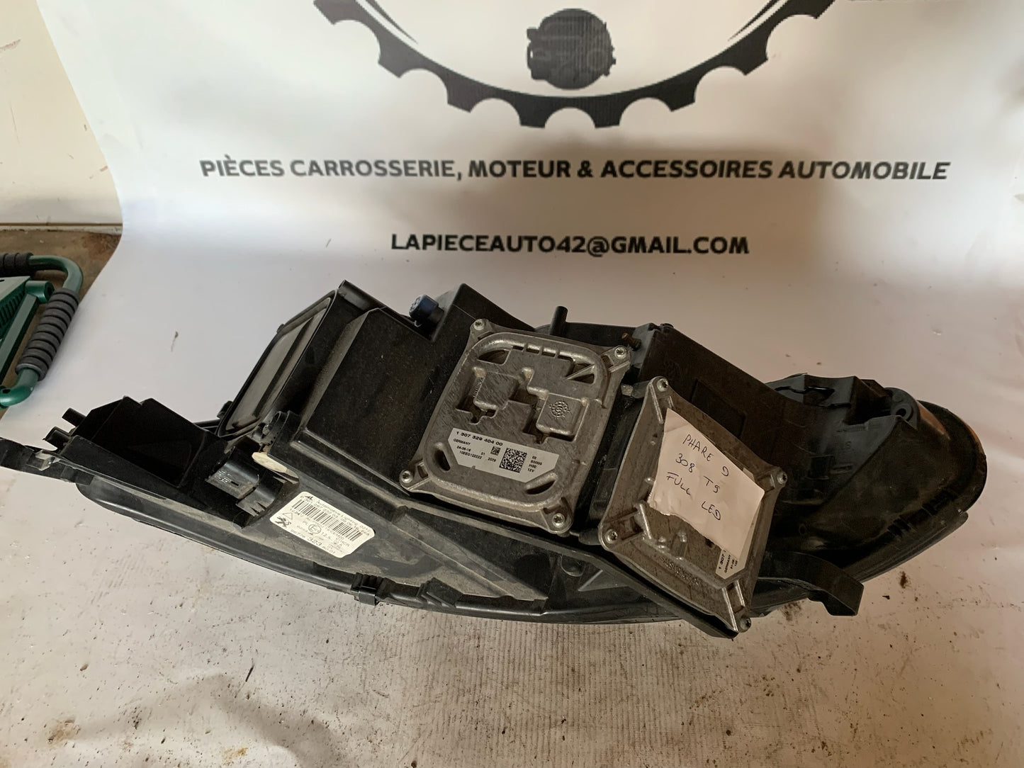 Phare avant droit Peugeot 308 T9 phase 2 Full LED