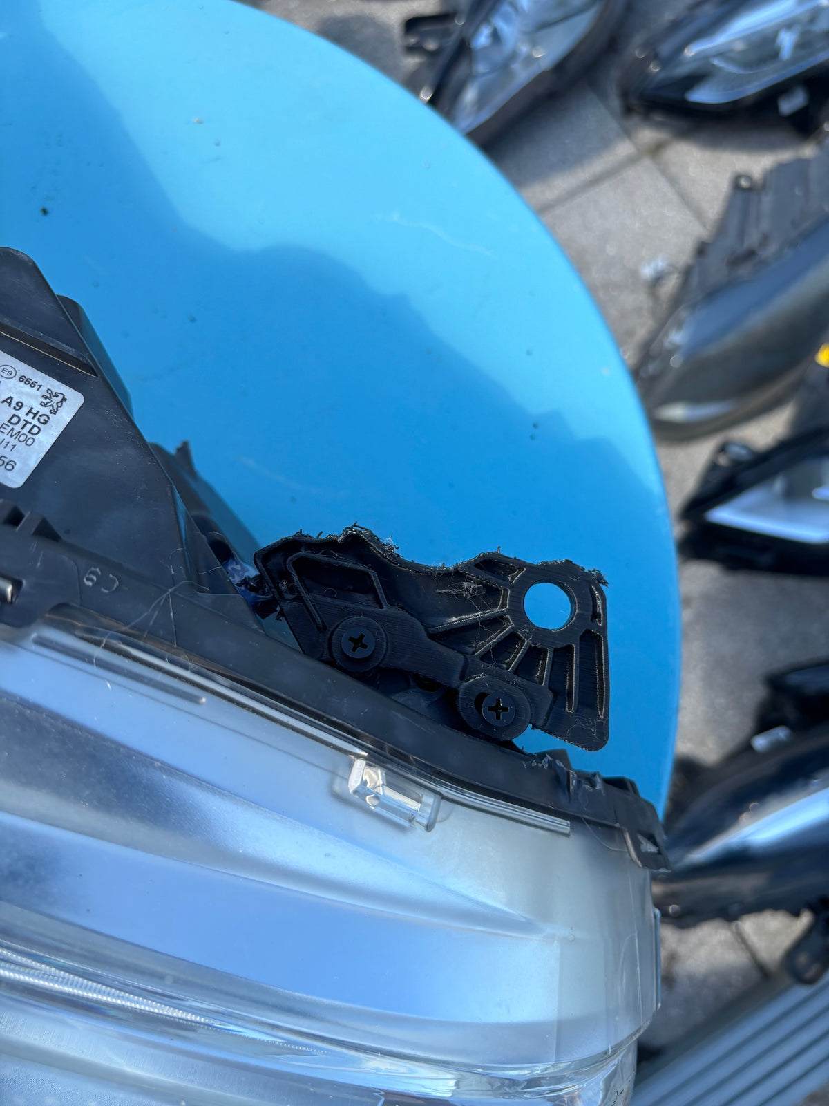 Phare avant droit Peugeot 208 1 phase 1 Led