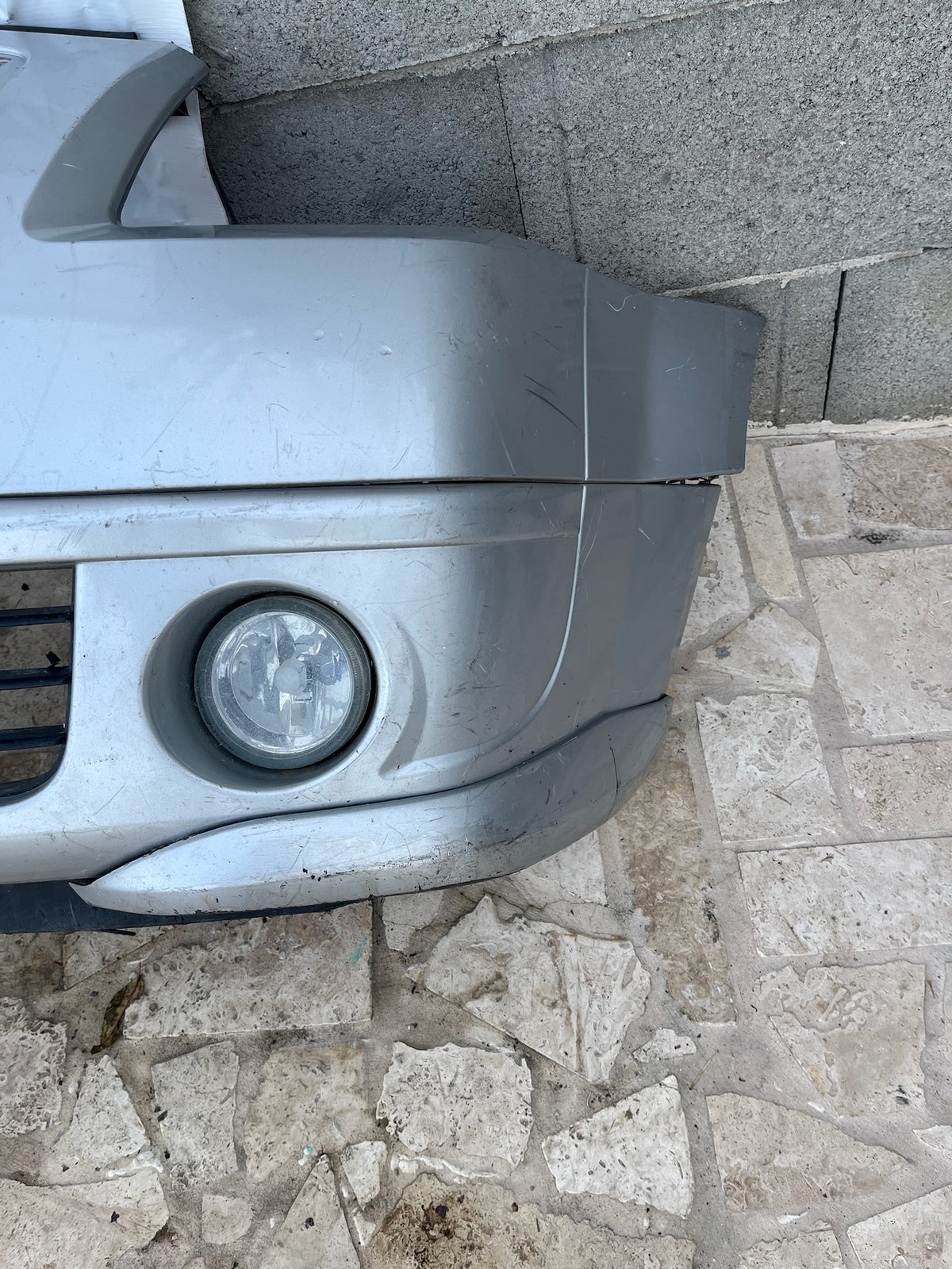 Pare choc avant Citroën C2 phase 1 gris