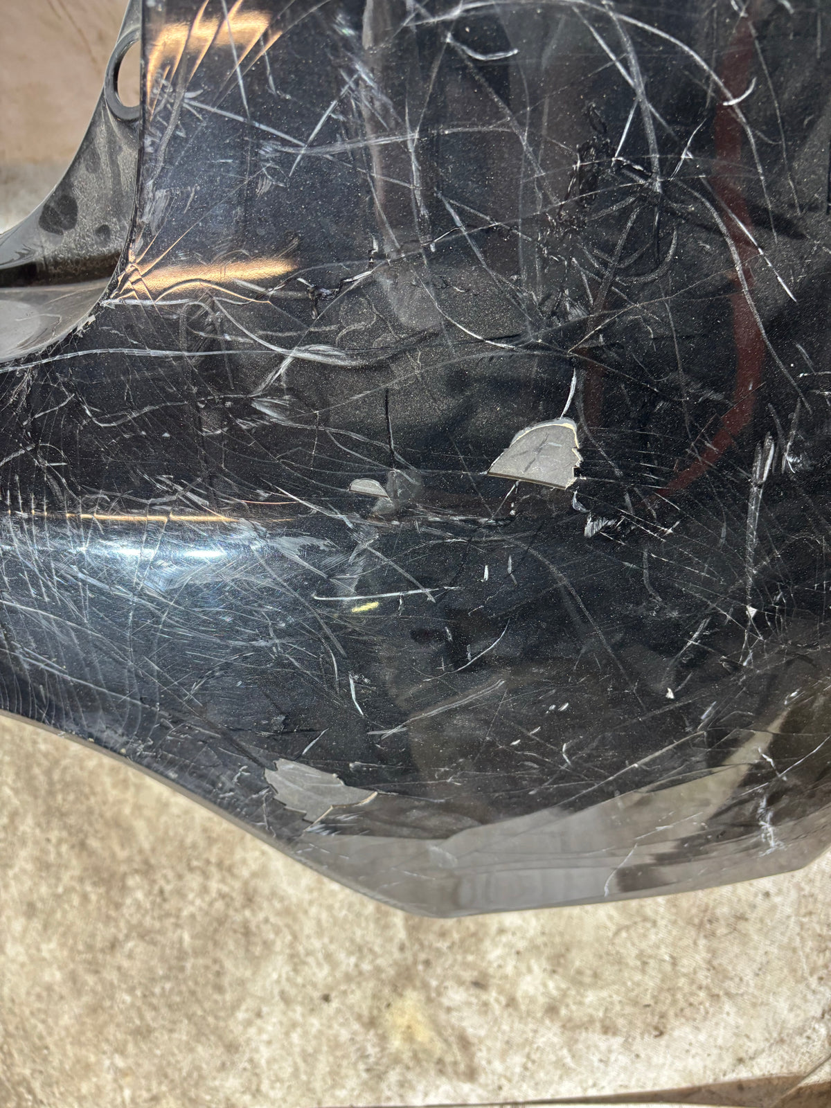 Pare choc arrière Renault Clio 4 noir 850222925R
