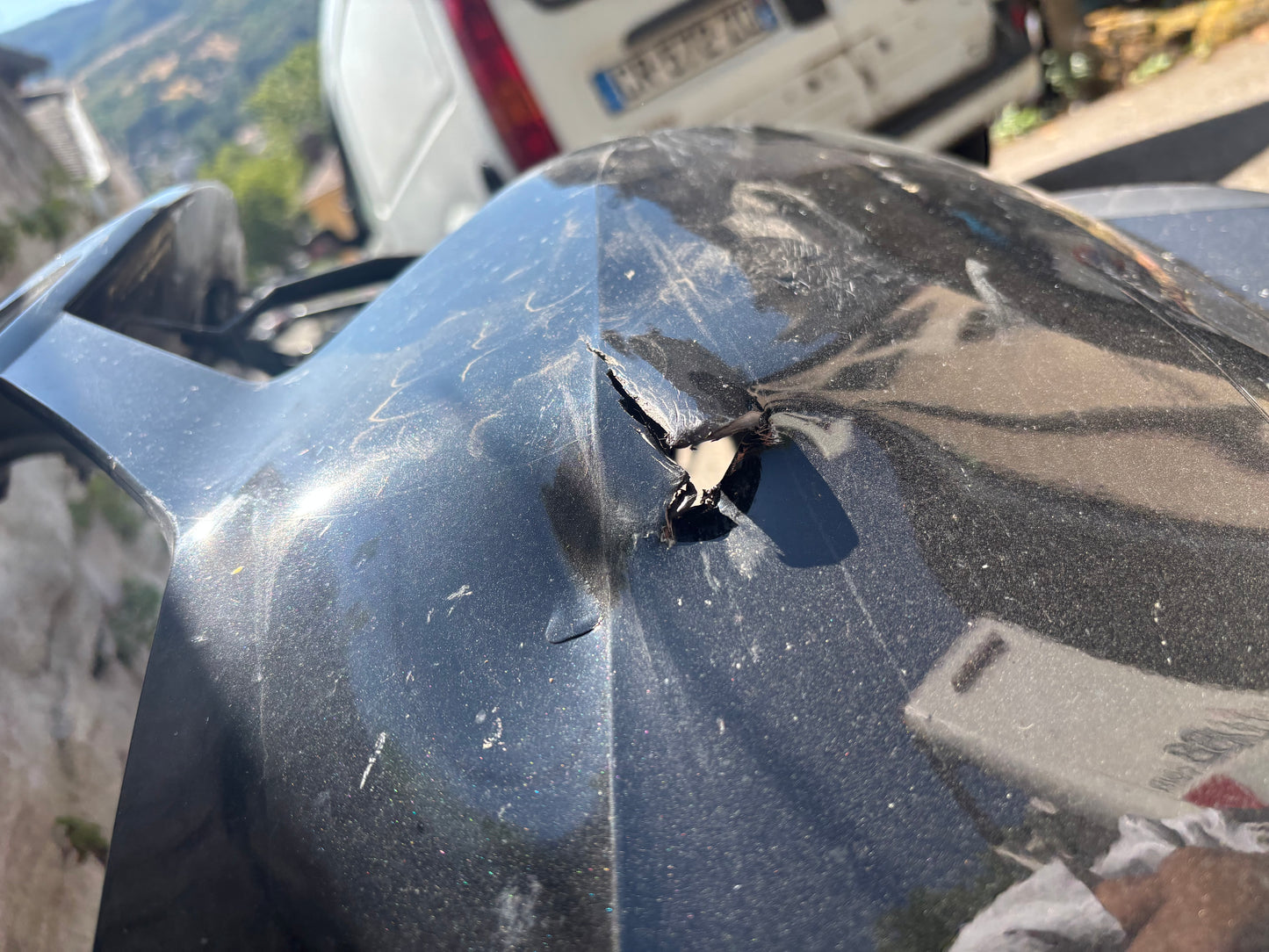 Pare choc avant Nissan Micra K14 noir