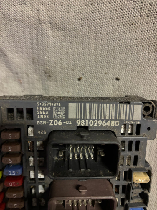 BSM Z06 9810296480 PSA 508 1 /508 2 / 508 SW