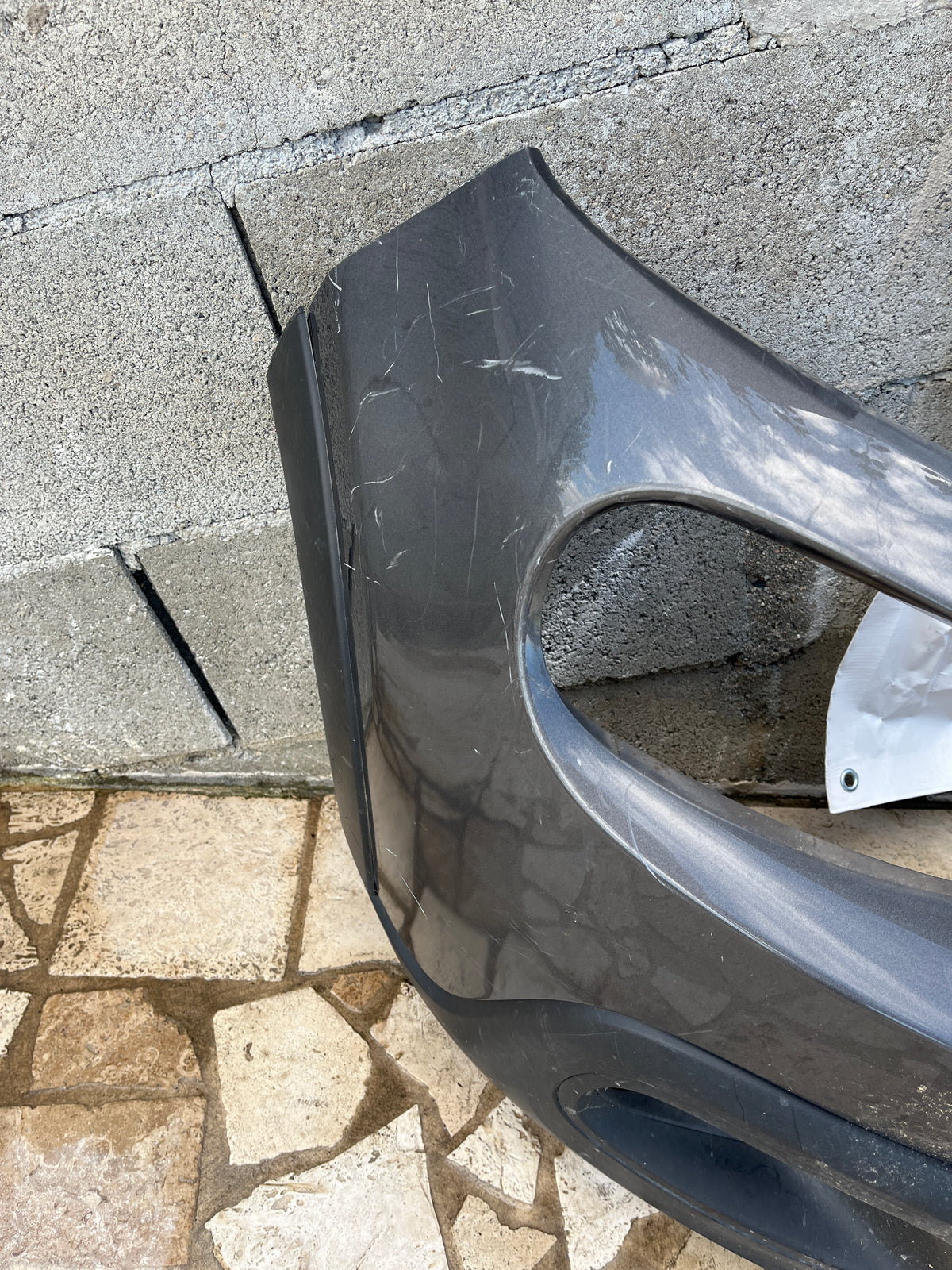 Pare choc AV gris foncé Citroen C3 3 Phase 1