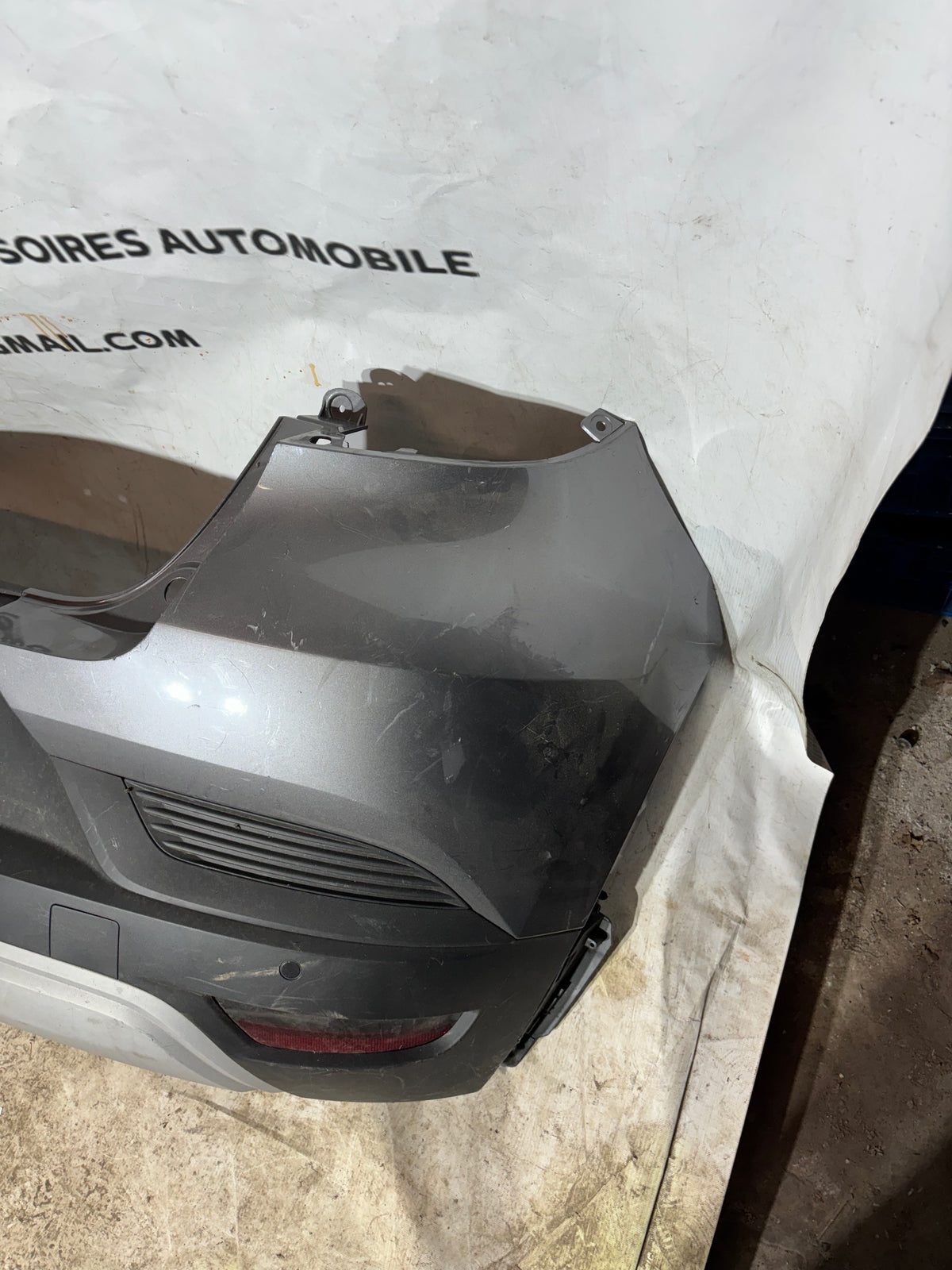 Pare choc arrière Renault Captur 2 Gris anthracite