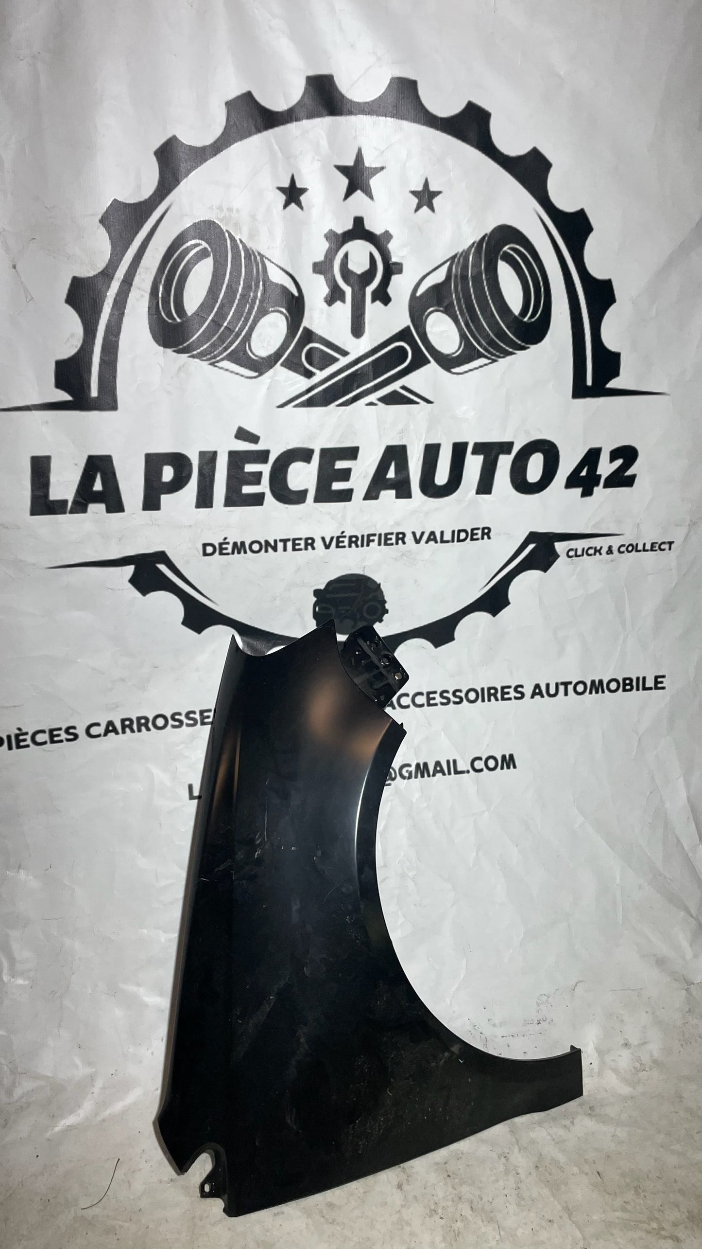 Aile avant droite Volkswagen Polo 4 noir