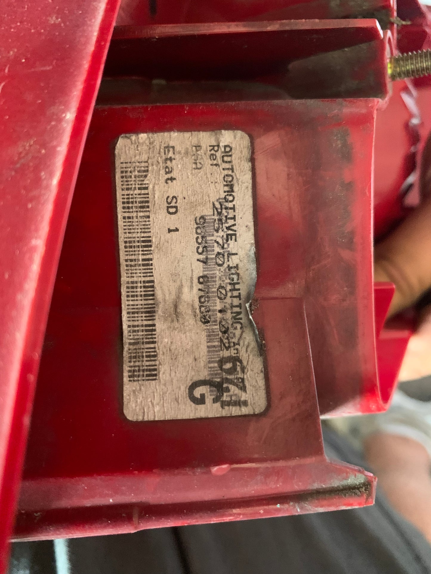 Feu arrière gauche Peugeot 307 phase 2