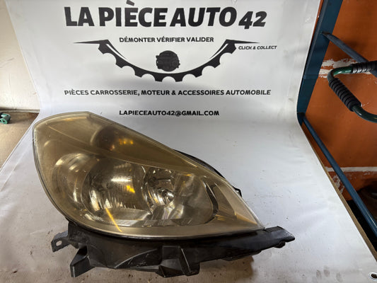 Phare avant droit Renault Clio 3 (III) phase 1