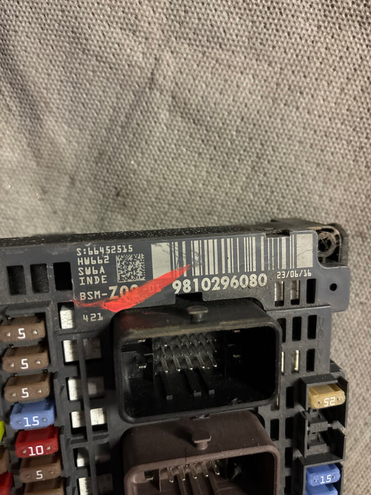 BSM Z02 9810296080 PSA : C4 2 / C5 / 308 / 3008 /508 / 5008