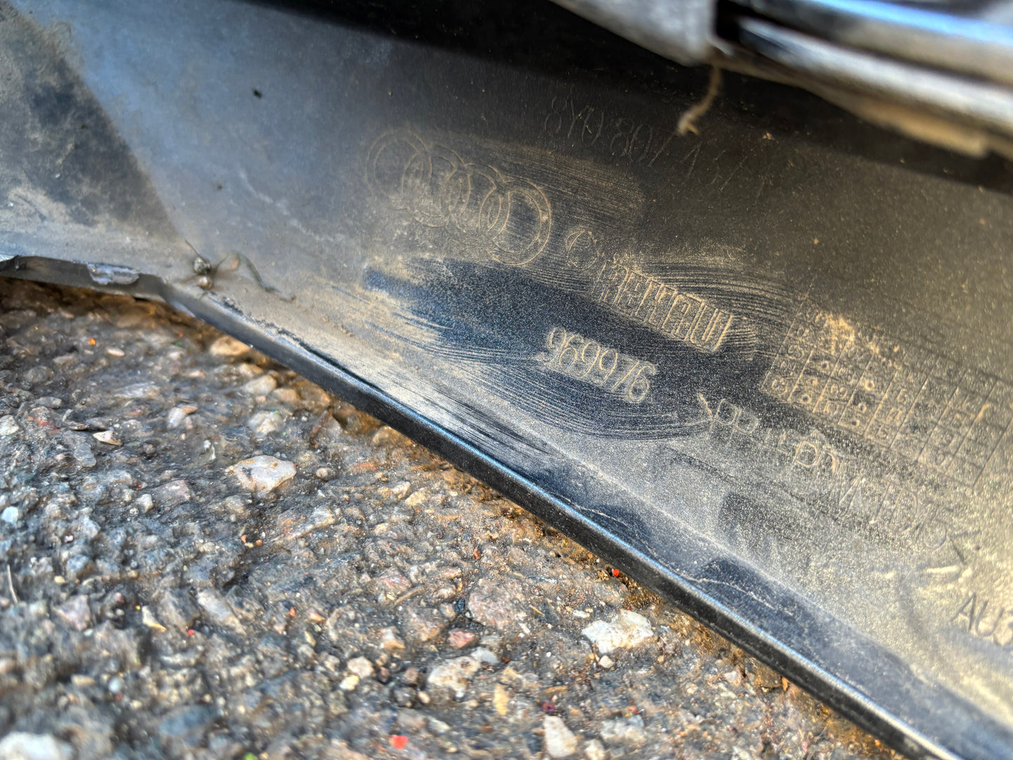 Pare choc avant Audi A3 8y