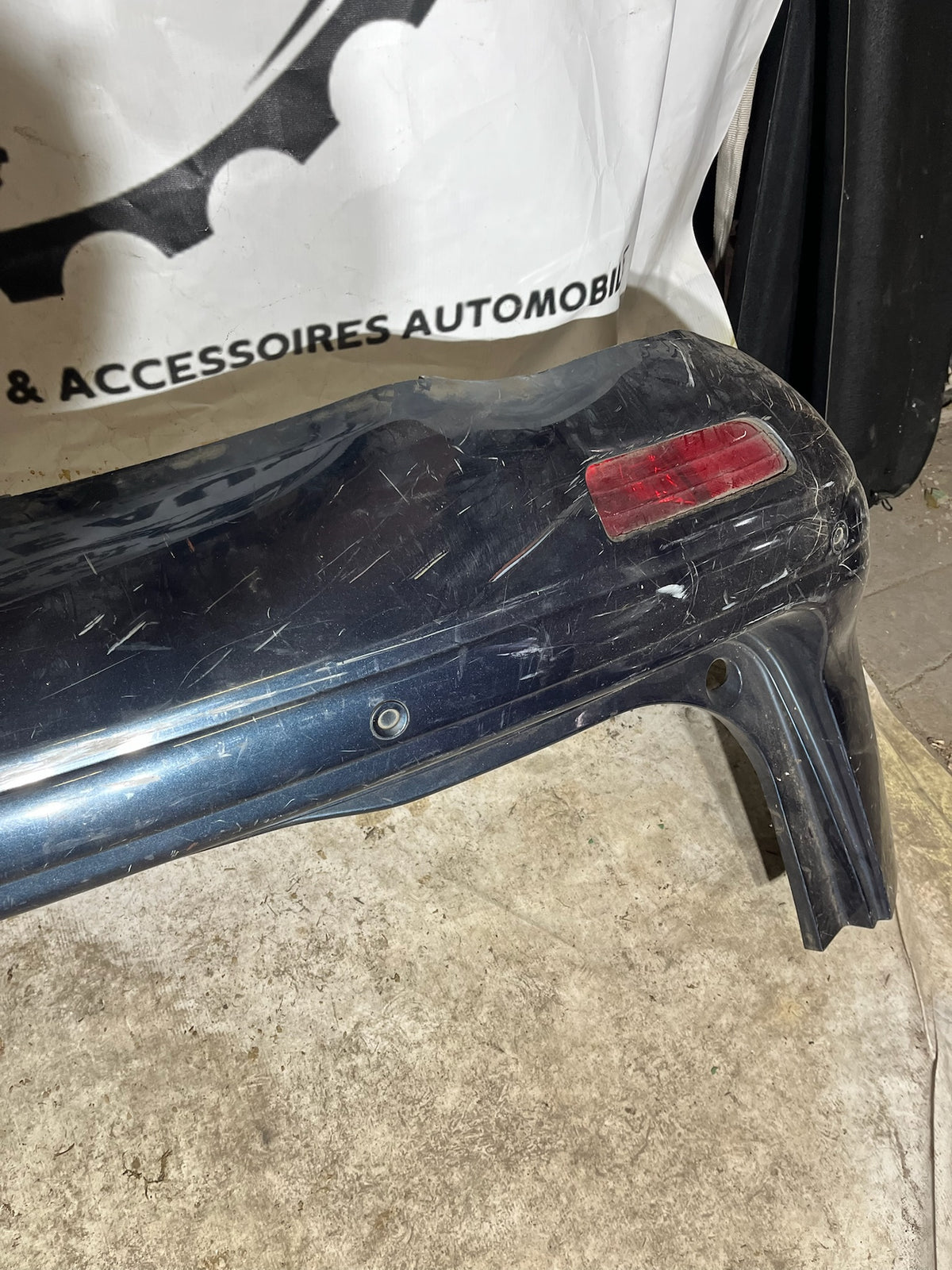 Pare choc arrière Peugeot 5008 1 bleu